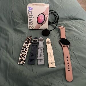 Samsung Active2 Smartwatch with Colorful Bands